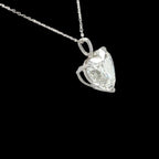 3,5ct HEART NECKLESS