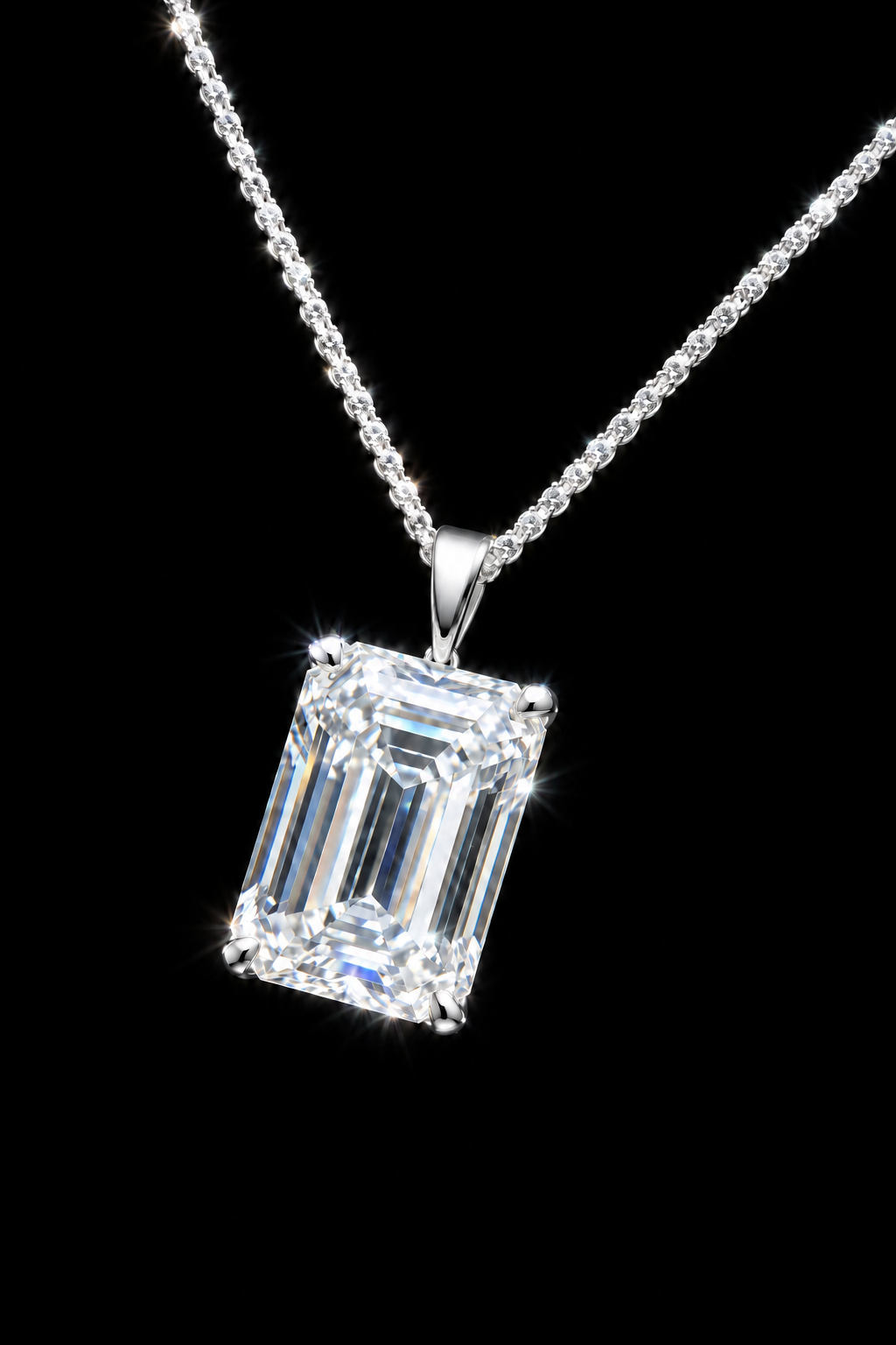 10ct DIAMOND NECKLESS